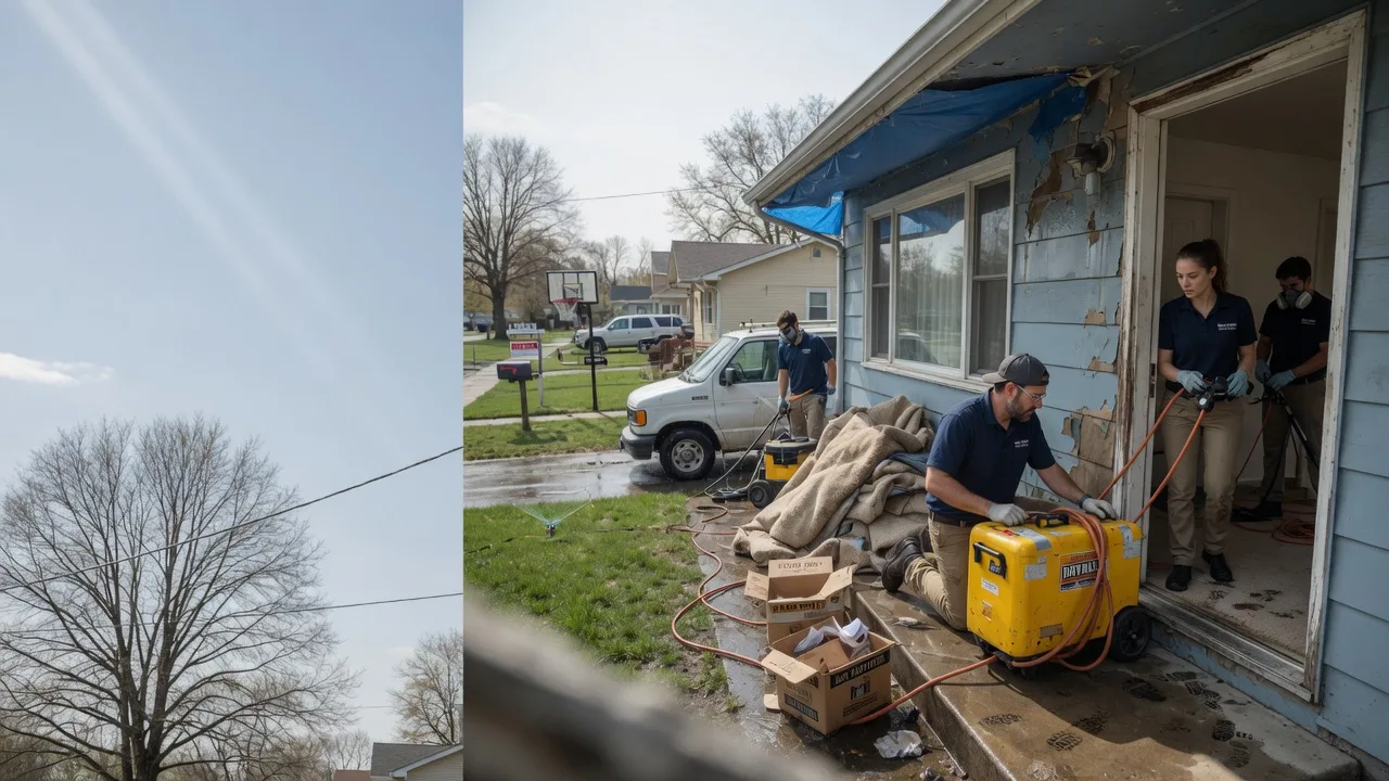 Basement Flood Cleanup in Benwood, WV near me